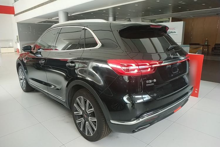 Used Hongqi HS5 2022 Facelifted Version 2.0T Smart Connect Flagship All-Wheel-Drive Edition Rear Left 45 Deg