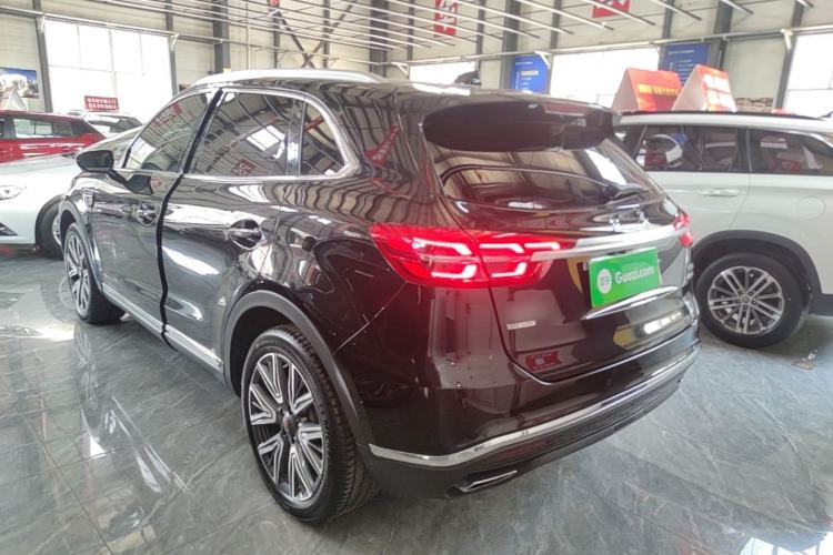 Used Hongqi HS5 2022 Facelifted Version 2.0T Smart Connect Flagship All-Wheel-Drive Edition Rear Left 45 Deg
