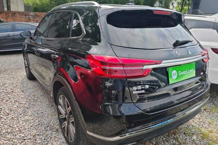 Used Hongqi HS5 2022 Facelifted Version 2.0T Smart Connect Flagship All-Wheel-Drive Edition Rear Left 45 Deg