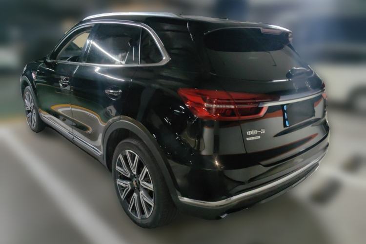 Used Hongqi HS5 2022 Facelifted Version 2.0T Smart Connect Flagship All-Wheel-Drive Edition Rear Left 45 Deg