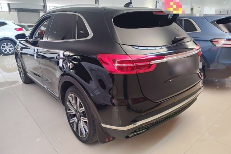 Used Hongqi HS5 2022 Facelifted Version 2.0T Smart Connect Flagship All-Wheel-Drive Edition Rear Left 45 Deg