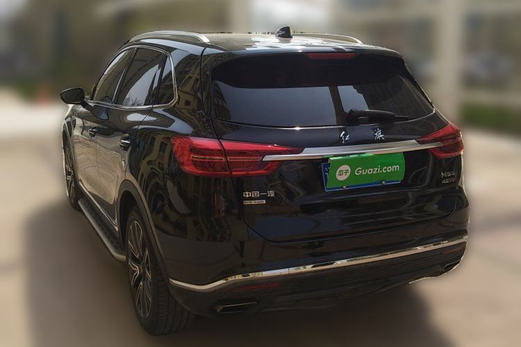 Used Hongqi HS5 2022 Facelifted Version 2.0T Smart Connect Flagship All-Wheel-Drive Edition Rear Left 45 Deg