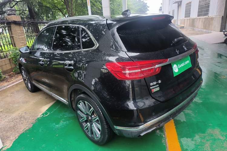 Used Hongqi HS5 2022 Facelifted Version 2.0T Smart Connect Flagship All-Wheel-Drive Edition Rear Left 45 Deg