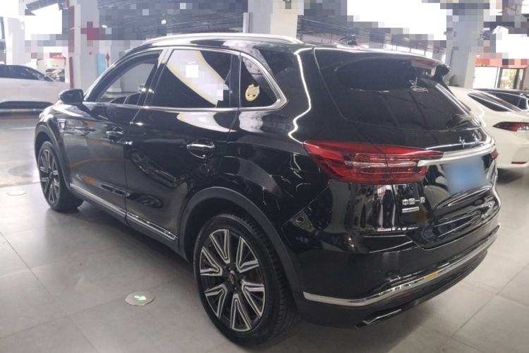 Used Hongqi HS5 2022 Facelifted Version 2.0T Smart Connect Flagship All-Wheel-Drive Edition Rear Left 45 Deg