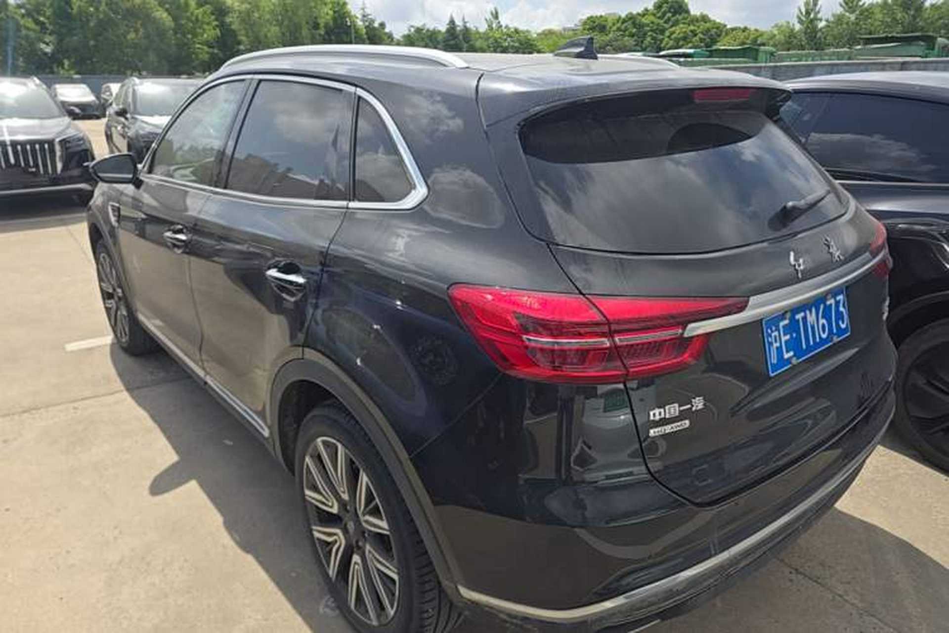 Used Hongqi HS5 2022 Facelifted Version 2.0T Smart Connect Flagship All-Wheel-Drive Edition Rear Left 45 Deg