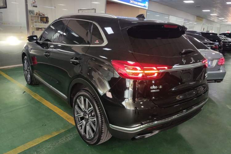 Used Hongqi HS5 2022 Facelifted Version 2.0T Smart Connect Flagship All-Wheel-Drive Edition Rear Left 45 Deg