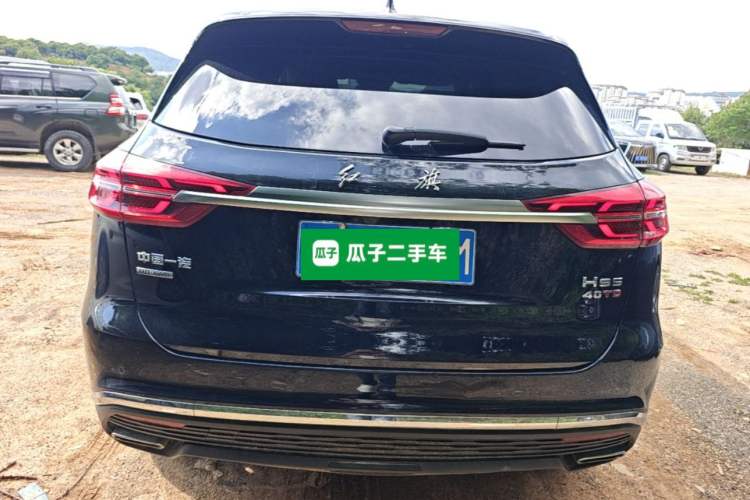 Used Hongqi HS5 2022 Facelifted Version 2.0T Smart Connect Flagship All-Wheel-Drive Edition Rear