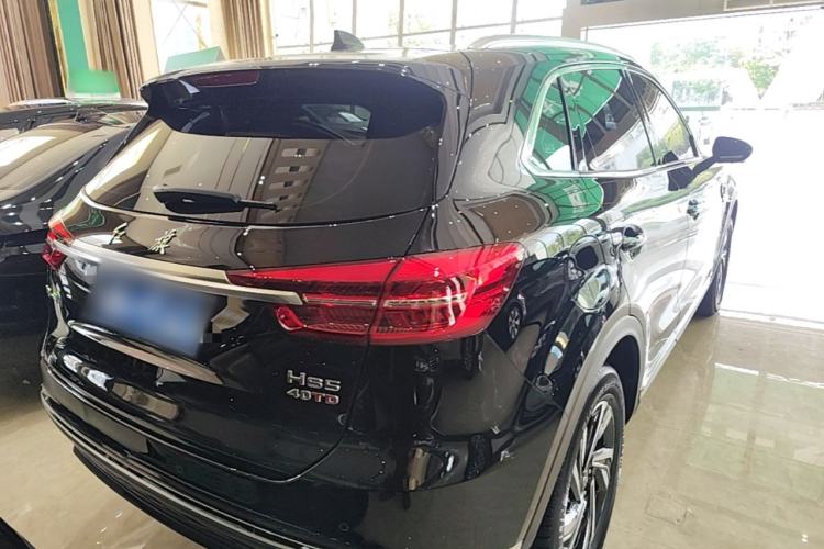 Used Hongqi HS5 2022 Revised Version 2.0T Smart Connect Flagship Edition Rear Right 45 Deg