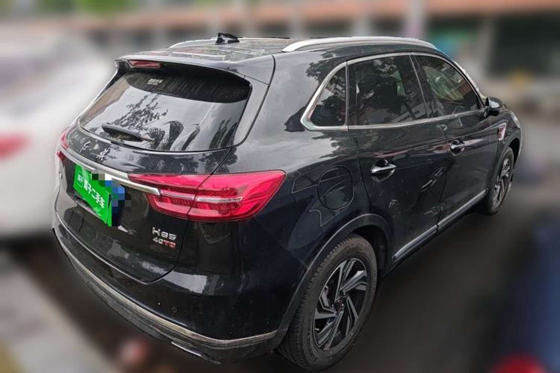 Used Hongqi HS5 2022 Revised Version 2.0T Smart Connect Flagship Edition Rear Right 45 Deg