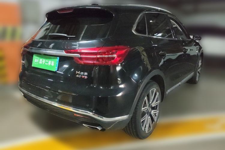 Used Hongqi HS5 2022 Facelifted Version 2.0T Smart Connect Flagship All-Wheel-Drive Edition Rear Right 45 Deg