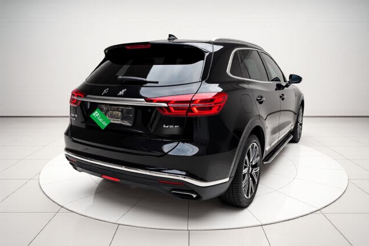 Used Hongqi HS5 2022 Facelifted Version 2.0T Smart Connect Flagship All-Wheel-Drive Edition Rear Right 45 Deg