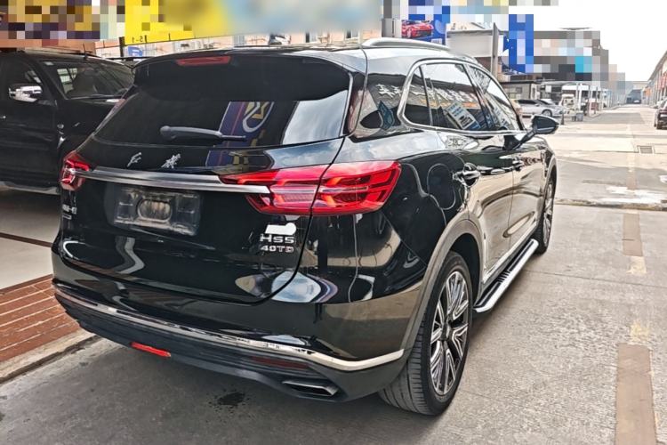 Used Hongqi HS5 2022 Facelifted Version 2.0T Smart Connect Flagship All-Wheel-Drive Edition Rear Right 45 Deg