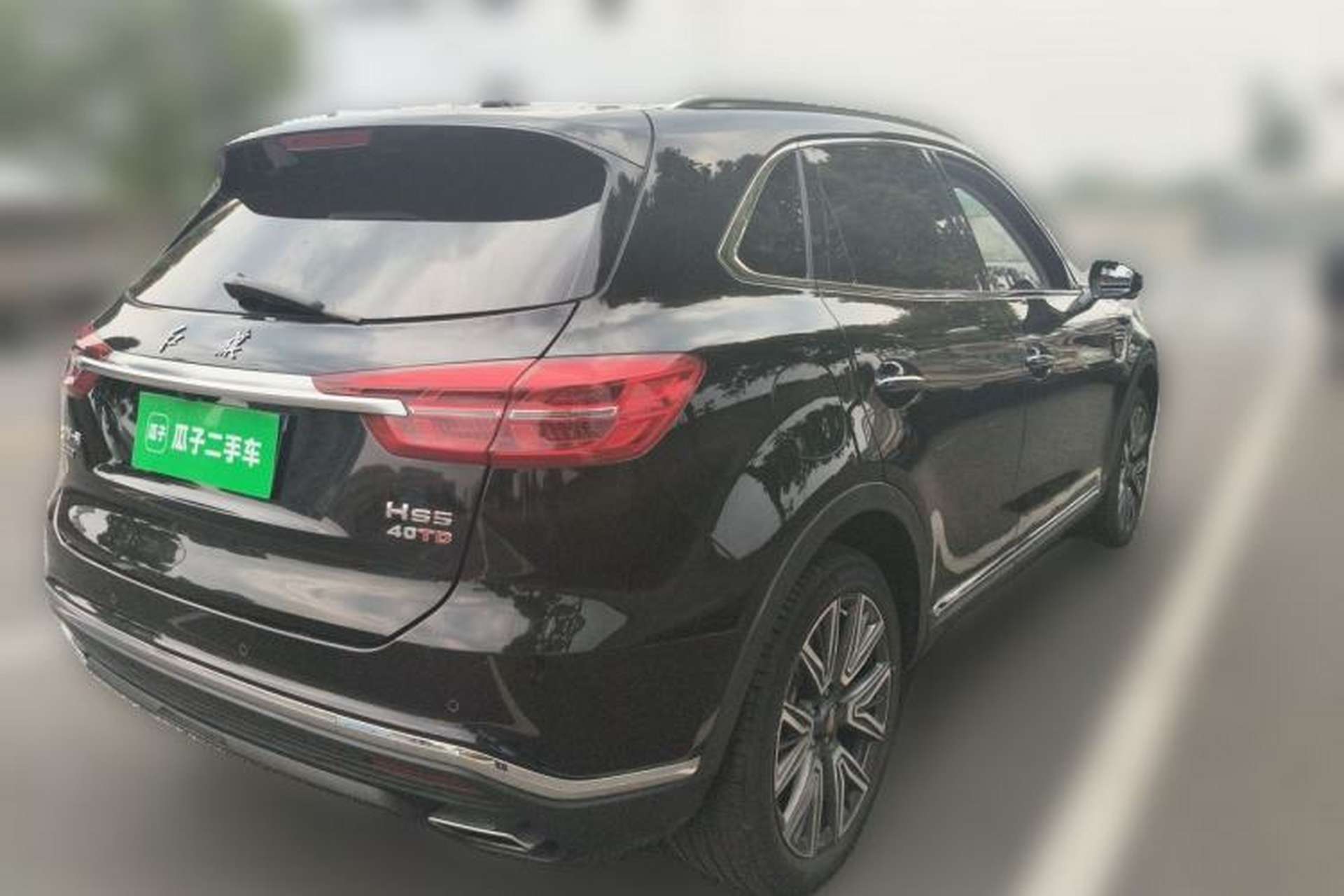 Used Hongqi HS5 2022 2.0T Smart Connect Flagship All-Wheel-Drive Version Rear Right 45 Deg