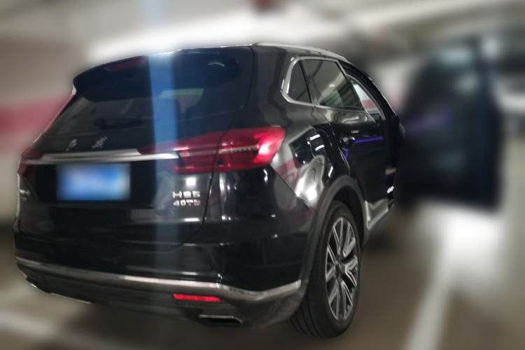 Used Hongqi HS5 2022 Facelifted Version 2.0T Smart Connect Flagship All-Wheel-Drive Edition Rear Right 45 Deg