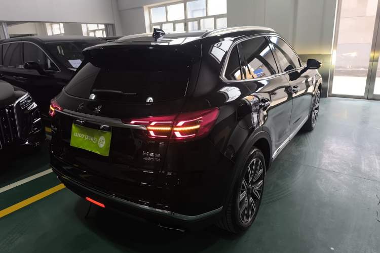 Used Hongqi HS5 2022 Facelifted Version 2.0T Smart Connect Flagship All-Wheel-Drive Edition Rear Right 45 Deg