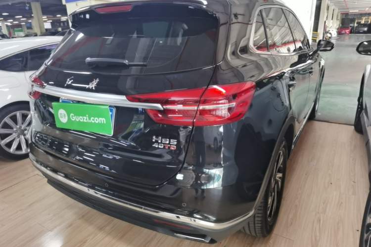 Used Hongqi HS5 2022 Revised Version 2.0T Smart Connect Flagship Edition Rear Right 45 Deg