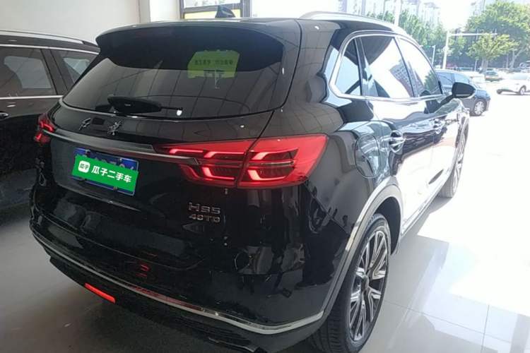 Used Hongqi HS5 2022 Facelifted Version 2.0T Smart Connect Flagship All-Wheel-Drive Edition Rear Right 45 Deg