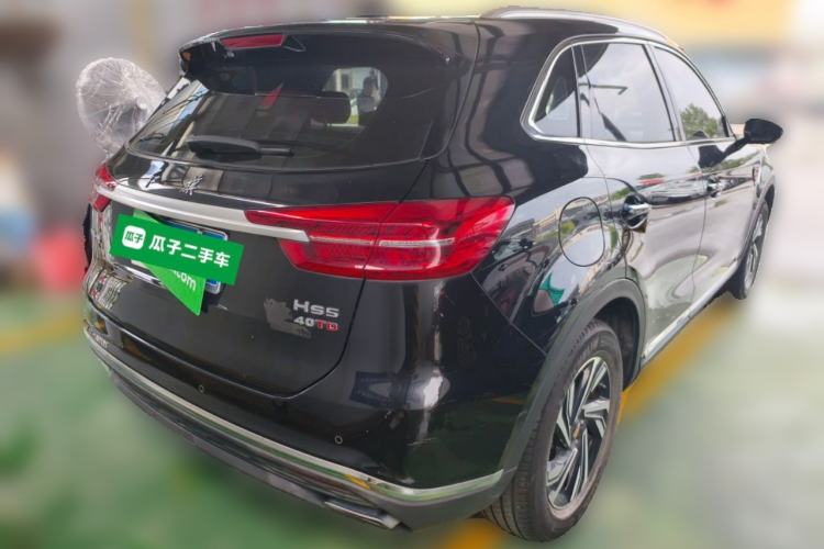 Used Hongqi HS5 2022 Revised Version 2.0T Smart Connect Flagship Edition Rear Right 45 Deg