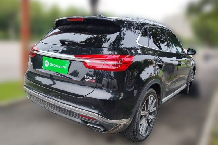 Used Hongqi HS5 2022 Facelifted Version 2.0T Smart Connect Flagship All-Wheel-Drive Edition Rear Right 45 Deg