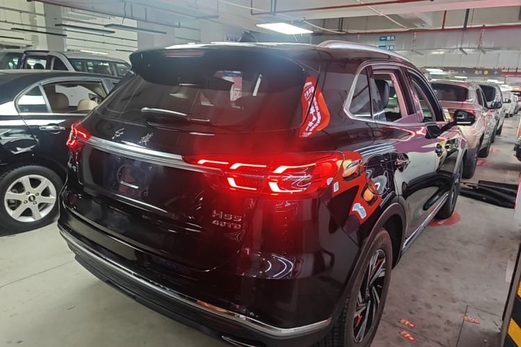 Used Hongqi HS5 2022 Revised Version 2.0T Smart Connect Flagship Edition Rear Right 45 Deg