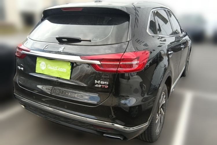 Used Hongqi HS5 2022 Revised Version 2.0T Smart Connect Flagship Edition Rear Right 45 Deg