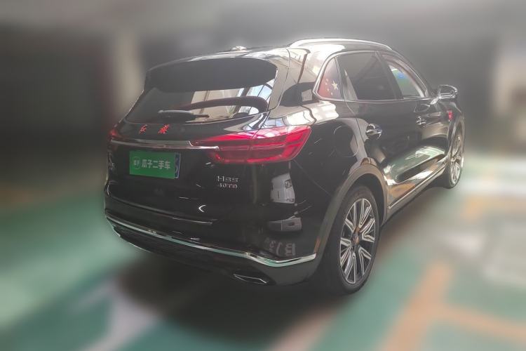Used Hongqi HS5 2022 Facelifted Version 2.0T Smart Connect Flagship All-Wheel-Drive Edition Rear Right 45 Deg