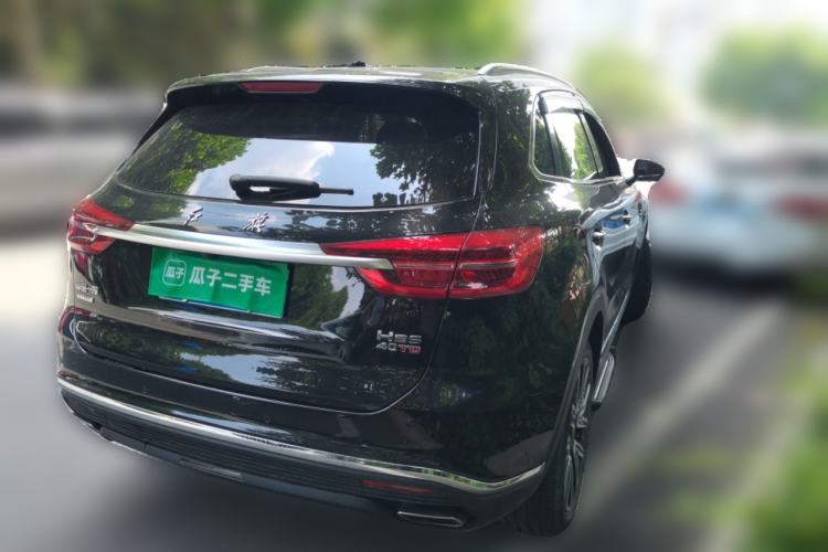 Used Hongqi HS5 2022 2.0T Smart Connect Flagship All-Wheel-Drive Version Rear Right 45 Deg