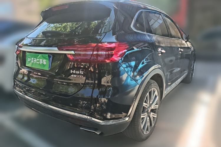 Used Hongqi HS5 2022 Facelifted Version 2.0T Smart Connect Flagship All-Wheel-Drive Edition Rear Right 45 Deg