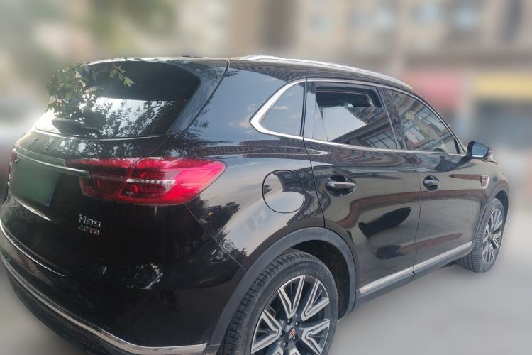 Used Hongqi HS5 2022 Facelifted Version 2.0T Smart Connect Flagship All-Wheel-Drive Edition Rear Right 45 Deg