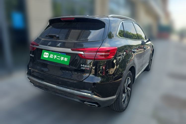 Used Hongqi HS5 2022 Revised Version 2.0T Smart Connect Flagship Edition Rear Right 45 Deg