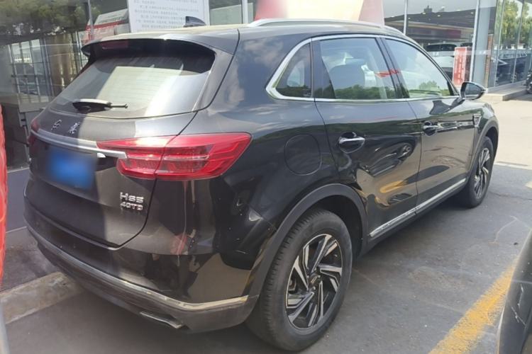 Used Hongqi HS5 2022 2.0T Smart Connect Flagship Edition Rear Right 45 Deg