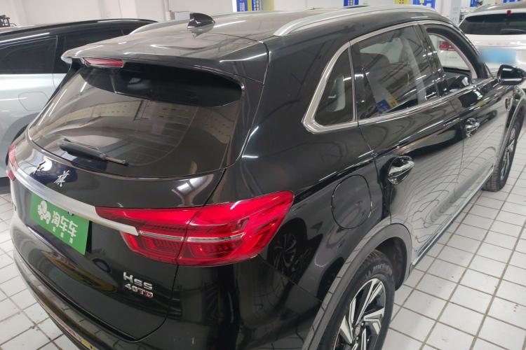 Used Hongqi HS5 2022 Revised Version 2.0T Smart Connect Flagship Edition Rear Right 45 Deg