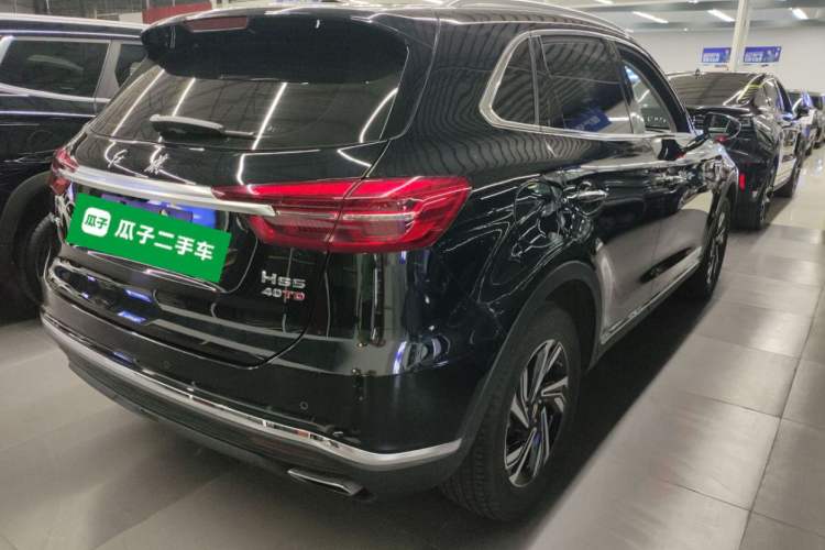 Used Hongqi HS5 2022 Revised Version 2.0T Smart Connect Flagship Edition Rear Right 45 Deg