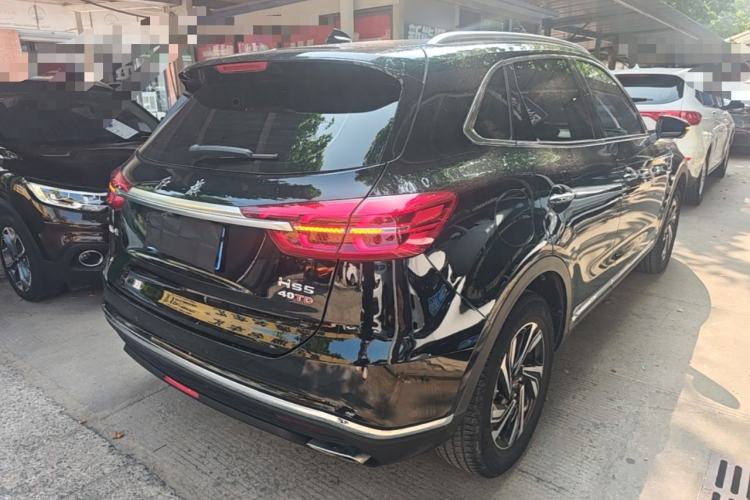 Used Hongqi HS5 2022 Revised Version 2.0T Smart Connect Flagship Edition Rear Right 45 Deg