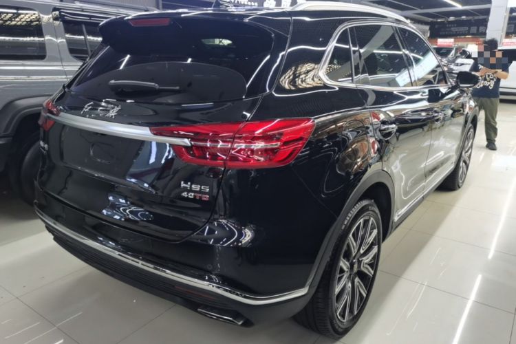 Used Hongqi HS5 2022 Facelifted Version 2.0T Smart Connect Flagship All-Wheel-Drive Edition Rear Right 45 Deg