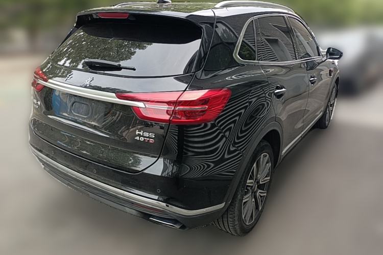 Used Hongqi HS5 2022 2.0T Smart Connect Flagship All-Wheel-Drive Version Rear Right 45 Deg