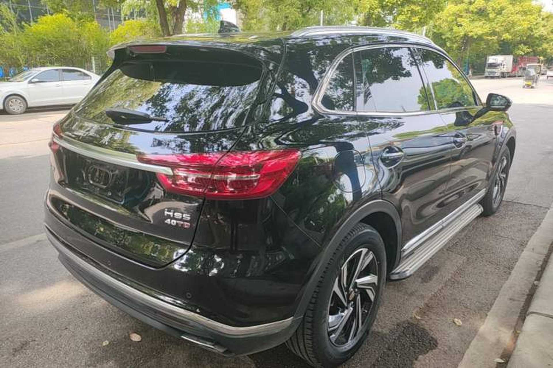 Used Hongqi HS5 2022 Revised Version 2.0T Smart Connect Flagship Edition Rear Right 45 Deg