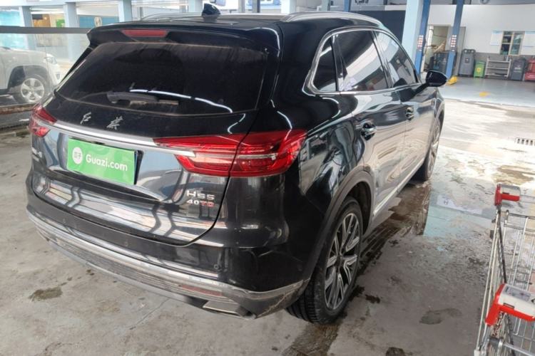 Used Hongqi HS5 2022 Facelifted Version 2.0T Smart Connect Flagship All-Wheel-Drive Edition Rear Right 45 Deg