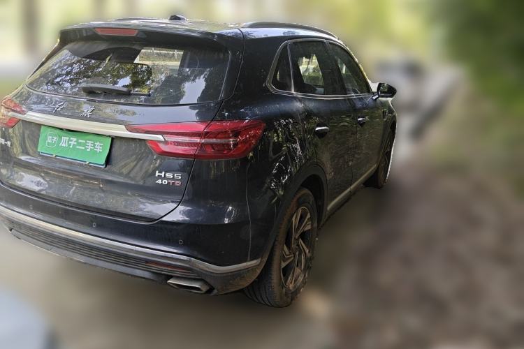 Used Hongqi HS5 2022 Revised Version 2.0T Smart Connect Flagship Edition Rear Right 45 Deg