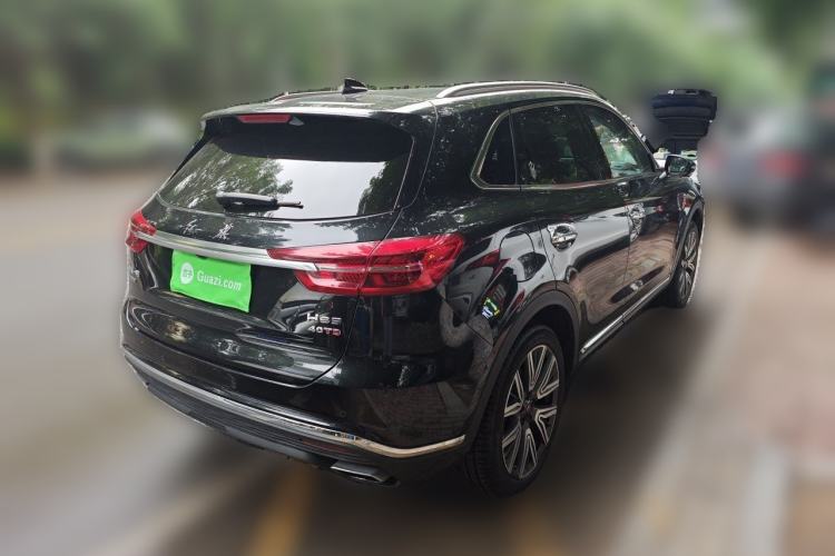 Used Hongqi HS5 2022 Facelifted Version 2.0T Smart Connect Flagship All-Wheel-Drive Edition Rear Right 45 Deg