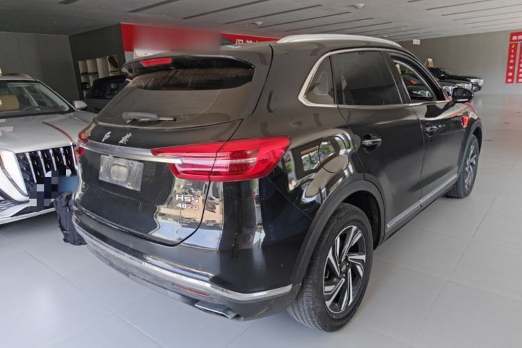 Used Hongqi HS5 2022 Revised Version 2.0T Smart Connect Flagship Edition Rear Right 45 Deg