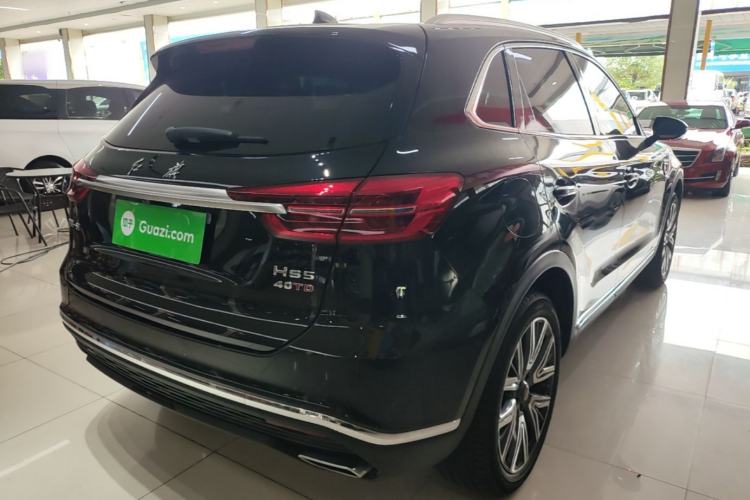 Used Hongqi HS5 2022 Facelifted Version 2.0T Smart Connect Flagship Edition Rear Right 45 Deg
