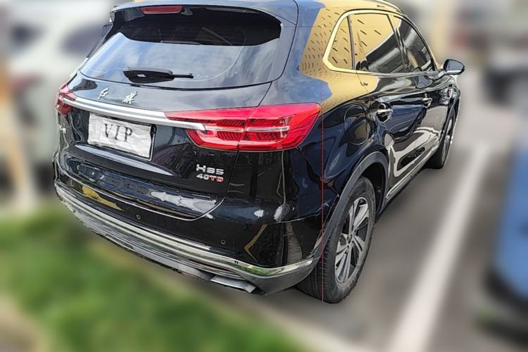 Used Hongqi HS5 2022 2.0T Smart Connect Flagship Edition Rear Right 45 Deg