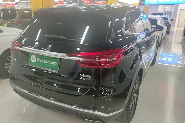 Used Hongqi HS5 2022 Revised Version 2.0T Smart Connect Flagship Edition Rear Right 45 Deg