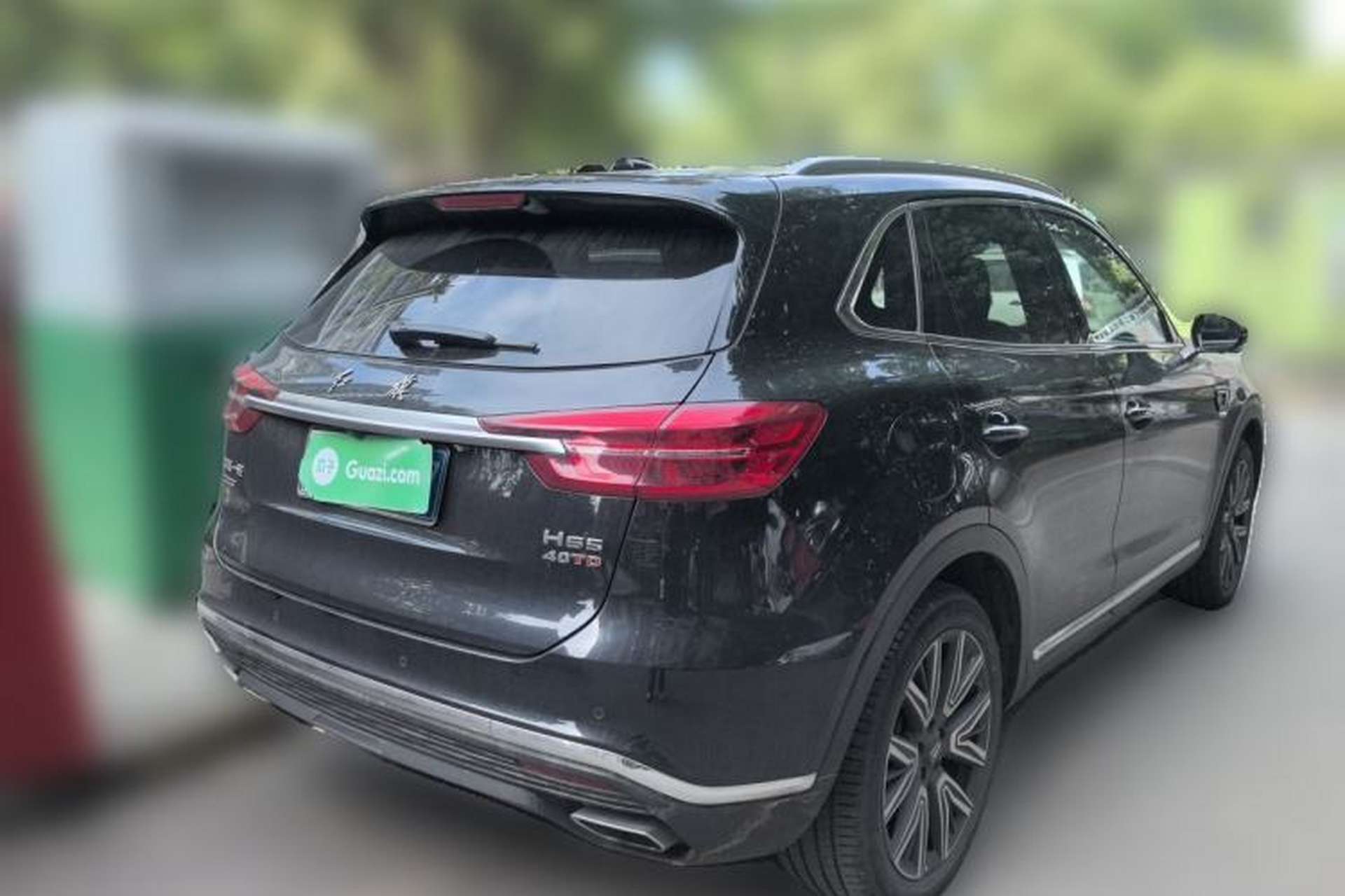 Used Hongqi HS5 2022 Facelifted Version 2.0T Smart Connect Flagship All-Wheel-Drive Edition Rear Right 45 Deg