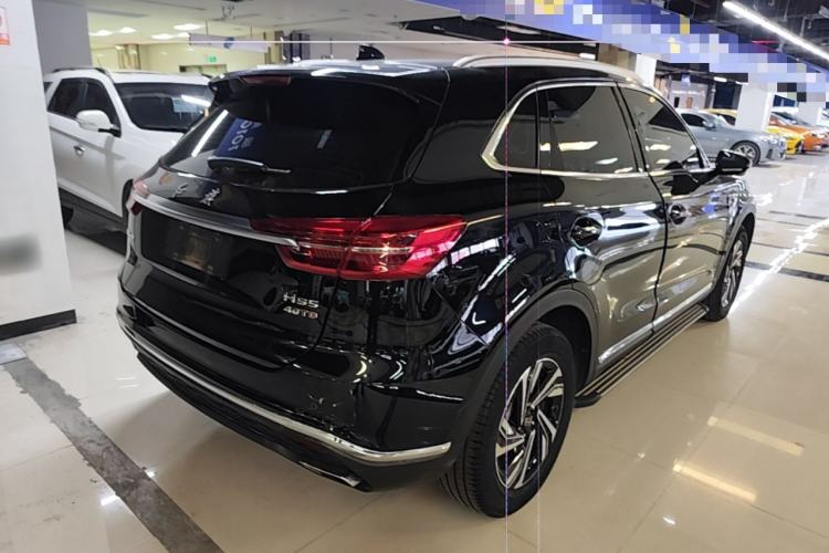 Used Hongqi HS5 2022 Revised Version 2.0T Smart Connect Flagship Edition Rear Right 45 Deg