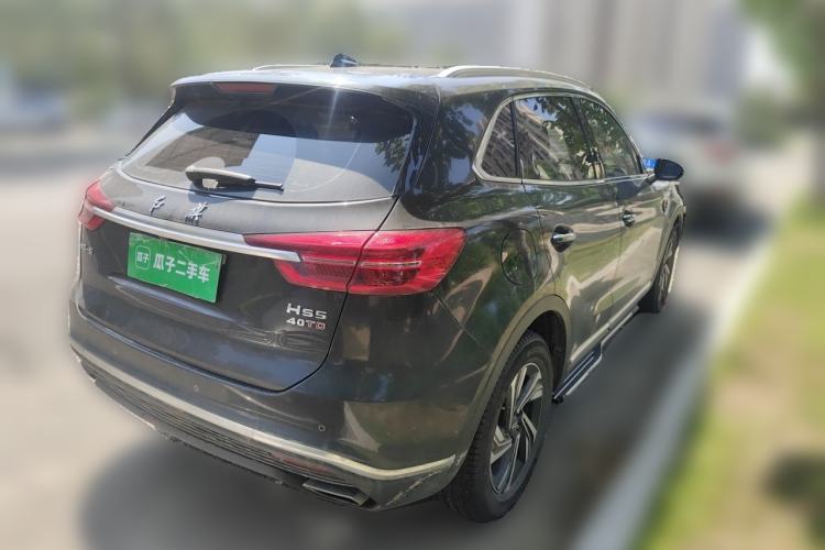 Used Hongqi HS5 2022 Revised Version 2.0T Smart Connect Flagship Edition Rear Right 45 Deg