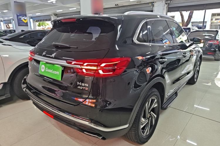 Used Hongqi HS5 2022 2.0T Smart Connect Flagship Edition Rear Right 45 Deg