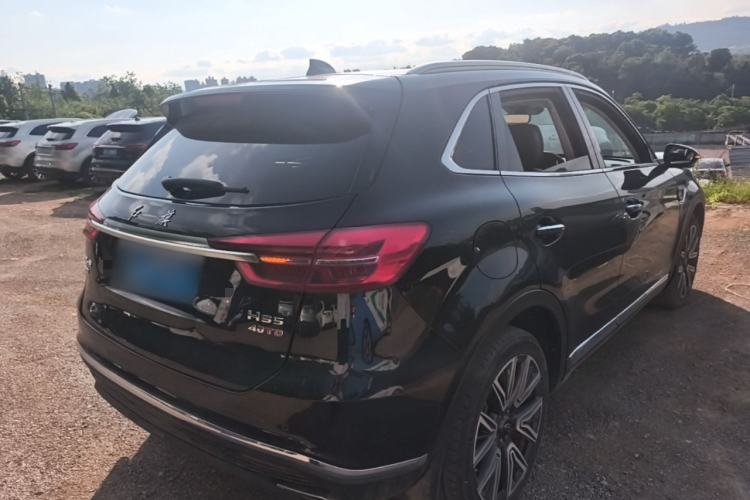 Used Hongqi HS5 2022 Facelifted Version 2.0T Smart Connect Flagship All-Wheel-Drive Edition Rear Right 45 Deg