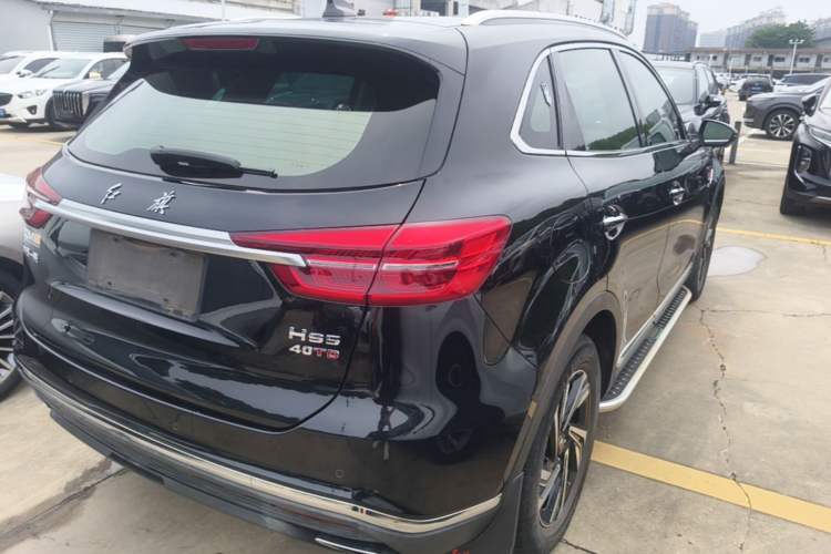 Used Hongqi HS5 2022 Revised Version 2.0T Smart Connect Flagship Edition Rear Right 45 Deg
